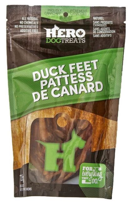 Patte de canard pour chien, HeroDogTreats