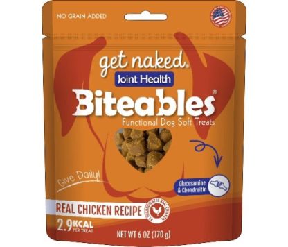 Gâteries Tendres pour Chien, Santé Des Articulations, Get Naked "Biteables" 6oz (170g)