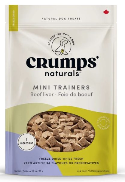 Gâteries pour Entraînement pour Chien, Foie de Bœuf, Crumps' Naturals