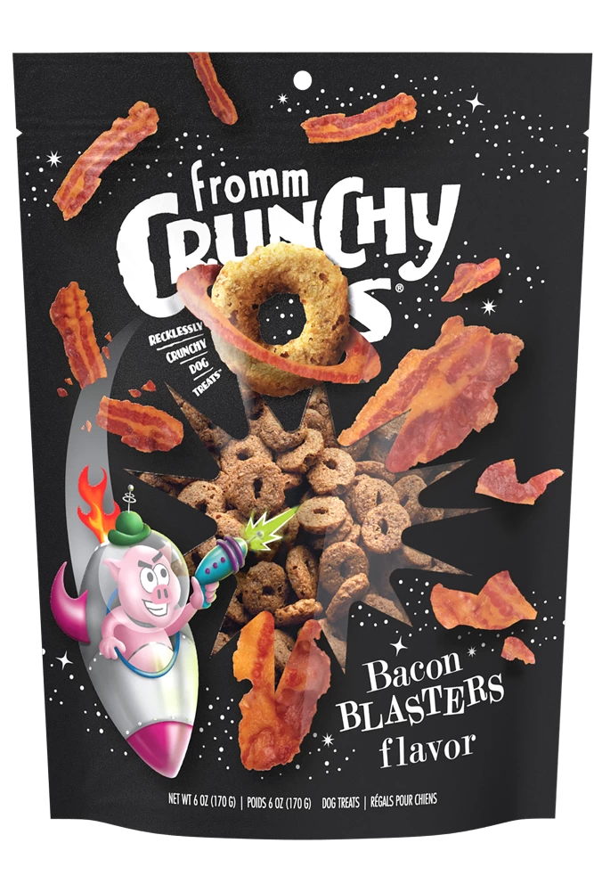 Gâterie pour chien Bacon Blasters, Fromm