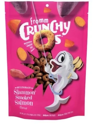 Fromm. Crunchy os et saumon